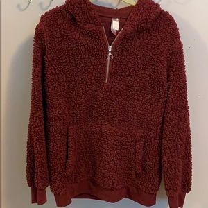 Fur pullover